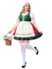 Picture of Oktoberfest Bavarian Festival Maid Dirndl Dress Plus