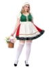 Picture of Oktoberfest Bavarian Festival Maid Dirndl Dress Plus