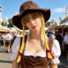 Picture of Oktoberfest Hat with Braids