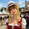 Picture of Oktoberfest Hat with Braids