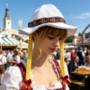 Picture of Oktoberfest Hat with Braids