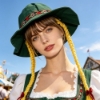 Picture of Oktoberfest Hat with Braids