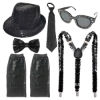 Picture of 1970s Disco Sequin Outfit Set
