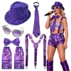 Picture of 1970s Disco Sequin Outfit Set