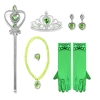 Picture of Girls Princess 5pcs Accessories Set - Tiera, Gloves, Wand, Necklace, Earrings