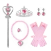 Picture of Girls Princess 5pcs Accessories Set - Tiera, Gloves, Wand, Necklace, Earrings