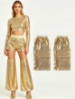 Picture of Sequined Leg Cover Flared Leg Warmers