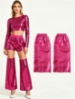 Picture of Sequined Leg Cover Flared Leg Warmers