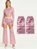 Picture of Sequined Leg Cover Flared Leg Warmers
