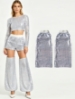 Picture of Sequined Leg Cover Flared Leg Warmers