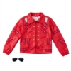 Picture of Kids 90s Pop Red Costume Jacket and Sunglasses