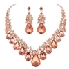 Picture of Women's Champagne Rhinestone Jewelry Set
