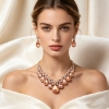 Picture of Women's Champagne Rhinestone Jewelry Set