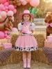 Picture of Kids Pink Cowgirl Costume Set
