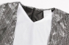 Picture of Kids Silver 90s Pop Star Costume Set