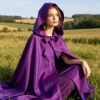 Picture of Women's Gothic Halloween Robe Hooded Cloak