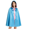 Picture of Women's Pink & Blue Hooded Robe Cape