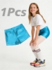 Picture of Girl Metallic Shorts - Shiny Dance Hot Pants