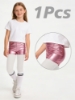 Picture of Girl Metallic Shorts - Shiny Dance Hot Pants