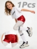 Picture of Girl Metallic Shorts - Shiny Dance Hot Pants