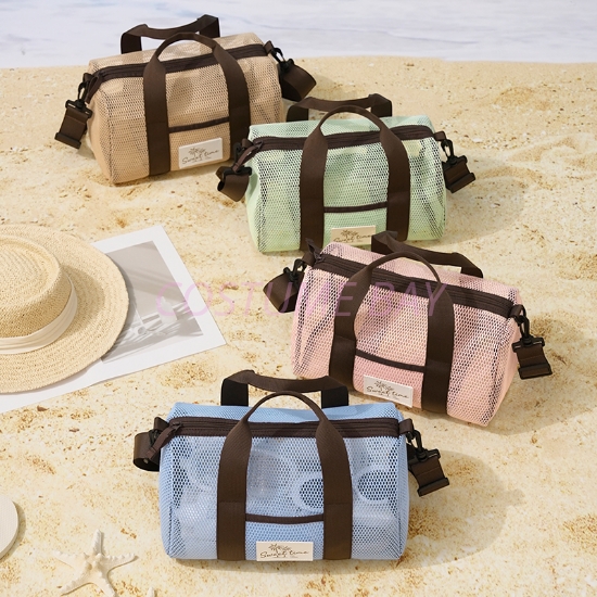 Picture of Portable Breathable Mesh Beach Tote Bag