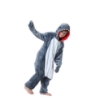 Picture of Kids Grey Shark Onesie Costume Pajamas
